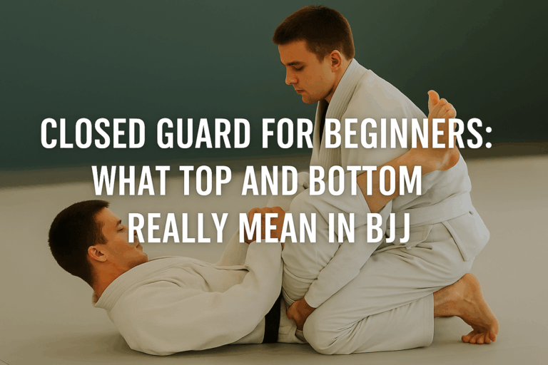 Closed Guard for Beginners: What Top and Bottom Really Mean in BJJ